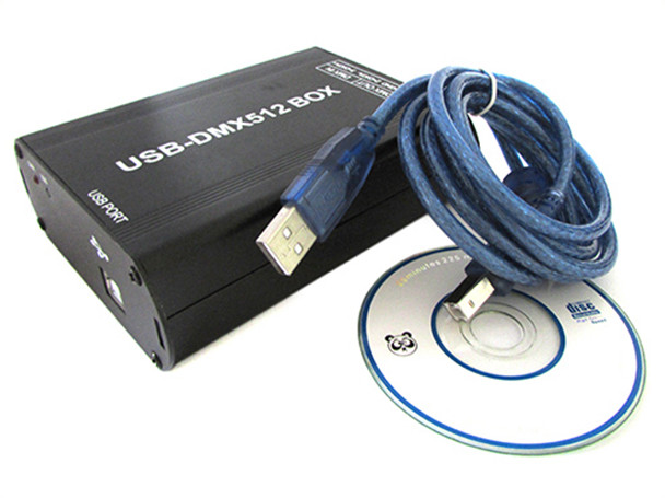 comodo sicuro affidabile per illuminazione della fase mini adattatore DMX keyren Pratico USB al controller DMX 