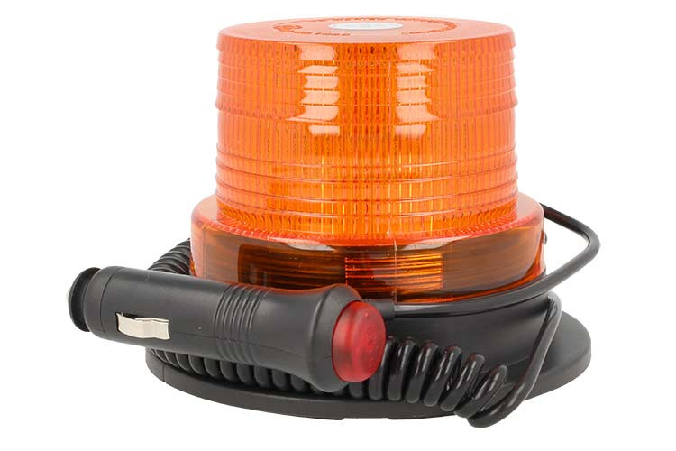 CARALL Lampada Luce Lampeggiante Led Rotante Strobo Arancione Magnetic -  A2Z WORLD SRL - A2Z WORLD SRL