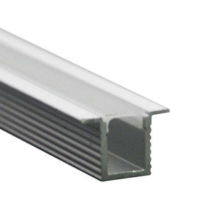 4 Pezzi V-TAC Profilo in Alluminio Angolare Nero per Strip LED 2 METRI