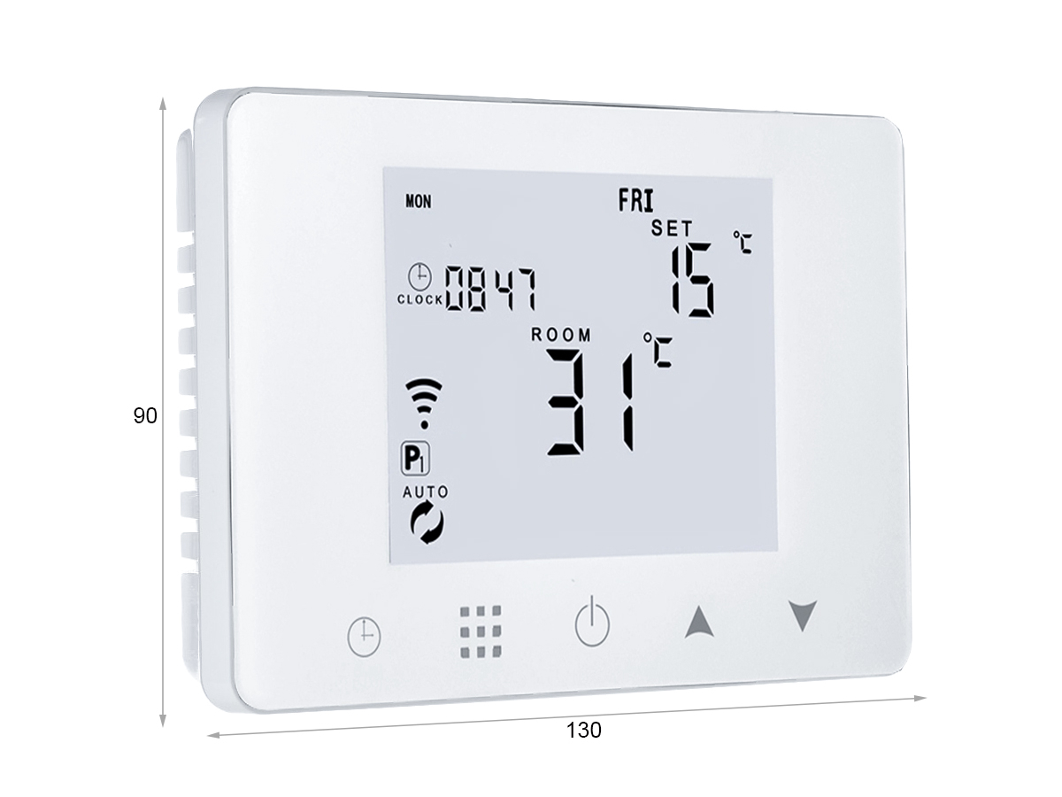 termostato per caldaia manuale a ambiente 220v elettronico regolabile da on  off