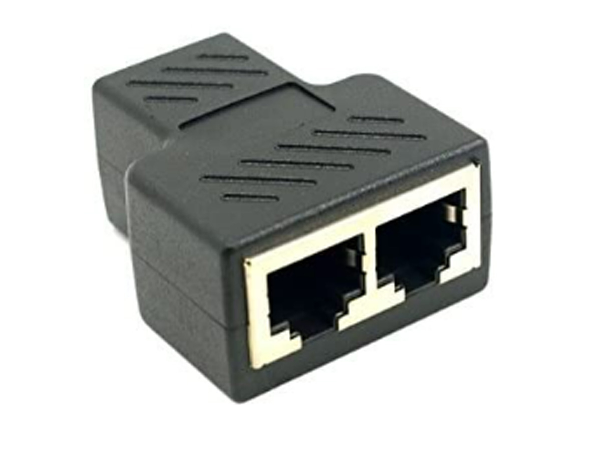 ZOREI Splitter Ethernet 2 Porte Sdoppia LAN RJ45 FTP CAT6 - A2Z